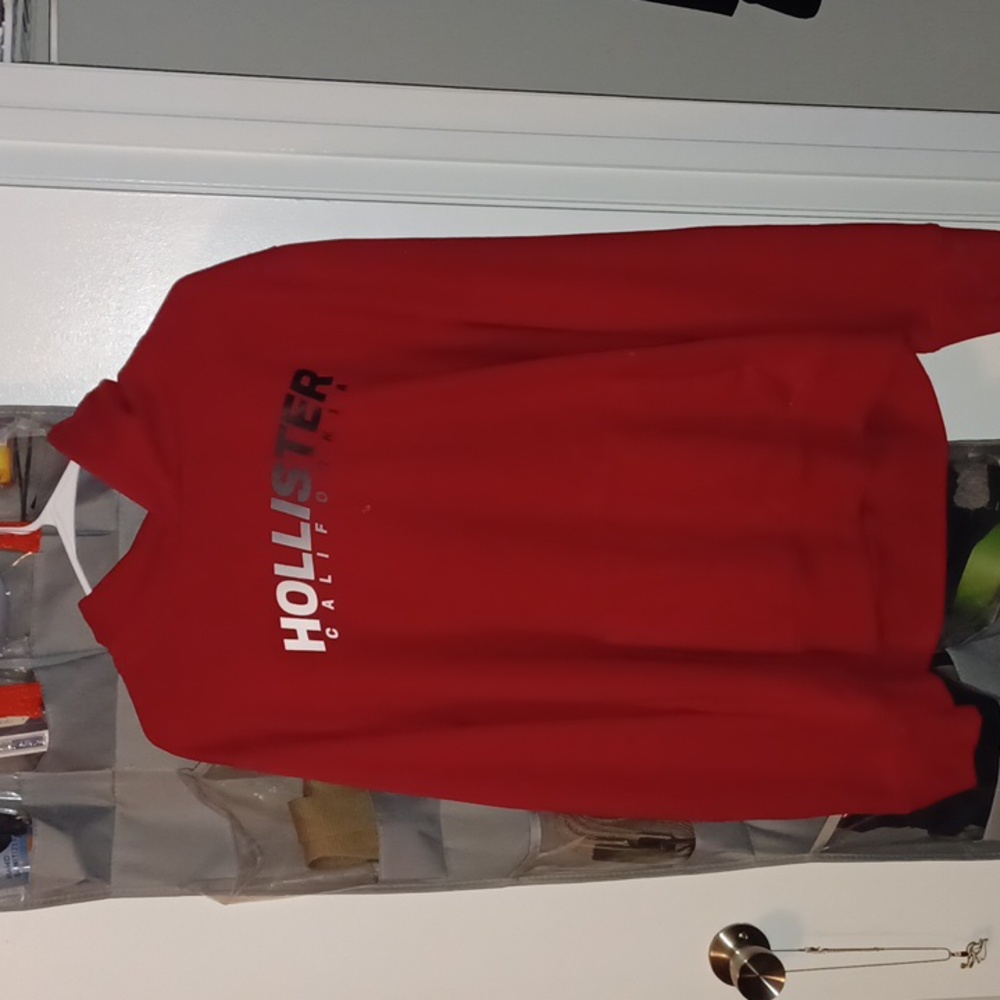 Hollister Red hoodie